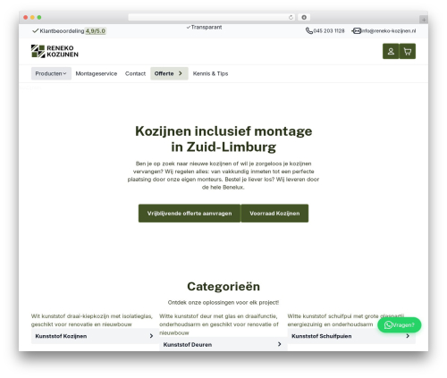 WooCommerce Cart PDF (wc-cart-pdf) free WordPress plugin - reneko-kozijnen.nl