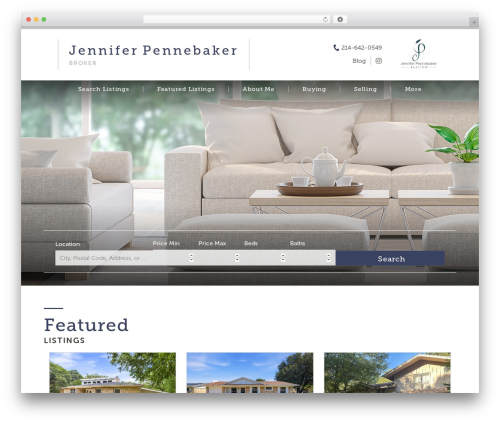 WordPress theme IXACT Framework - jenpensells.com