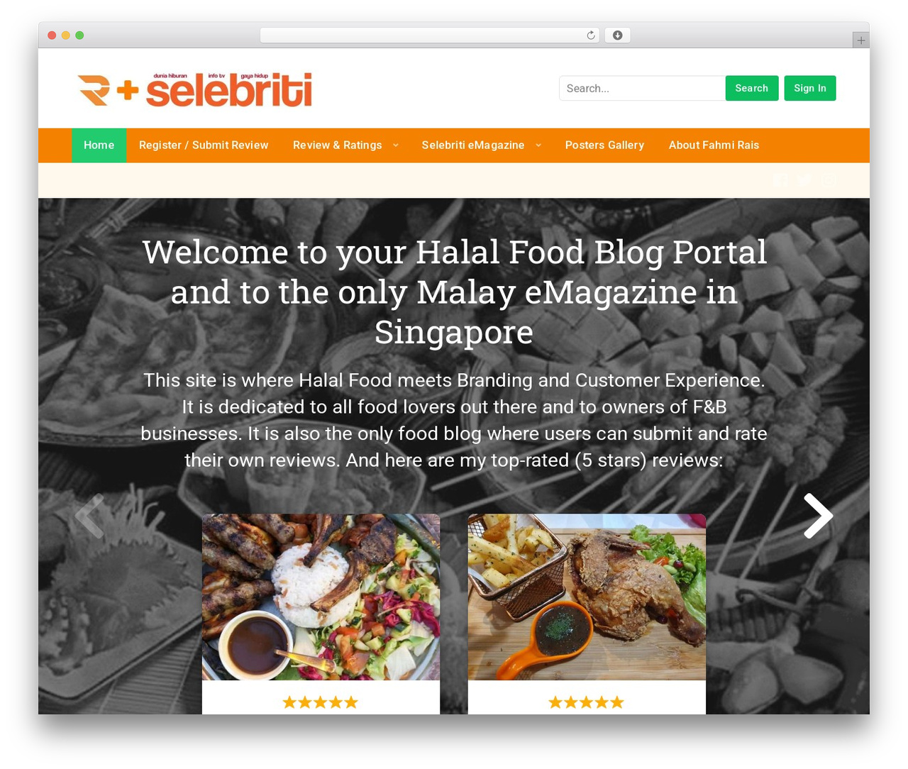 WordPress theme Basil - fahmirais.com