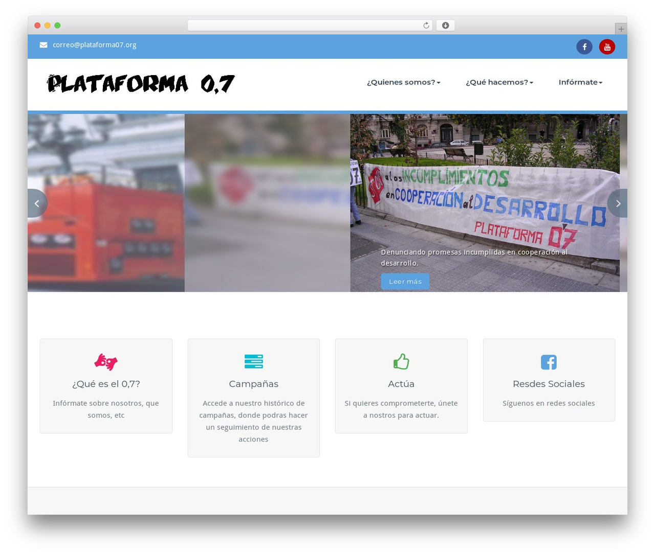WordPress theme BusiProf Pro - plataforma07.org
