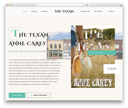 WordPress theme Odrin - thetexanbook.com