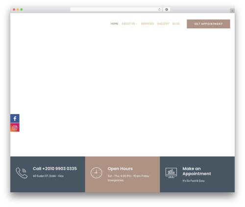WordPress theme Timan - aleyadadental.com