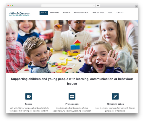 LearnPlus WordPress theme - alexisbeaver-ep.com