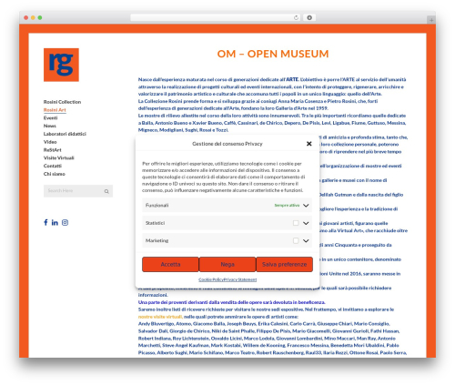 RG WordPress theme - rosinigutman.com