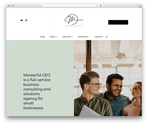 Theme WordPress Divi - masterfulceo.co