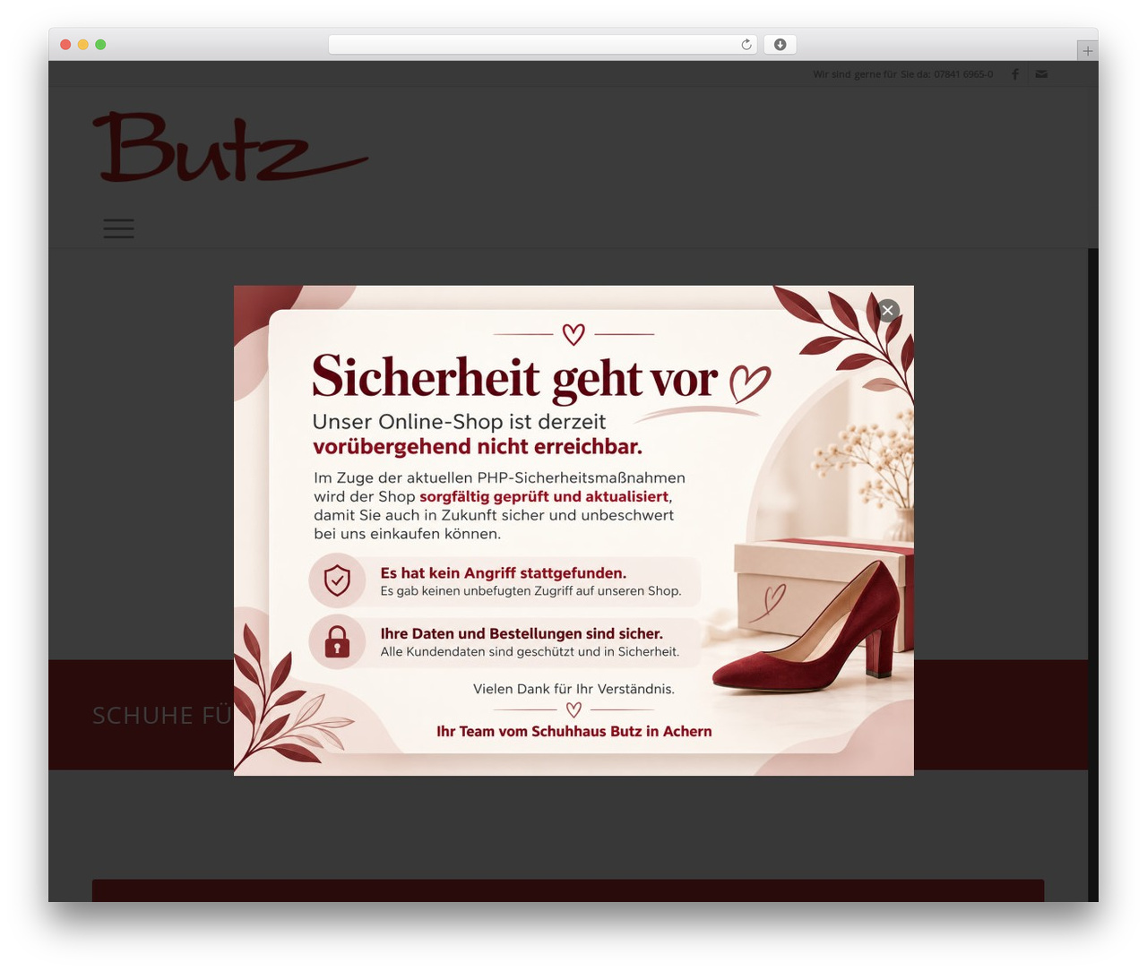 Theme WordPress Enfold - schuhhaus-butz.de