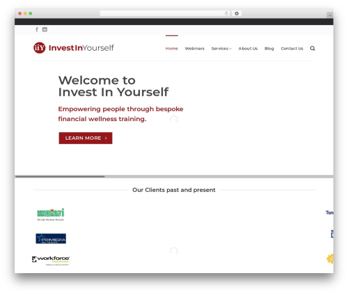 Theme WordPress Flatsome - investinyourself.co.za