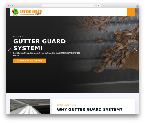 WordPress theme Atom Framework Seven - gutterguardsystem.com