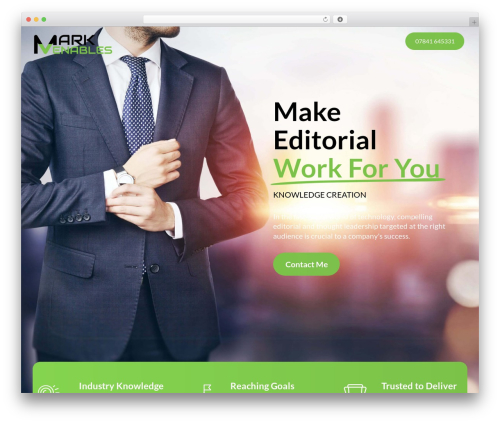 WordPress theme Ippsum - markvenables.co.uk