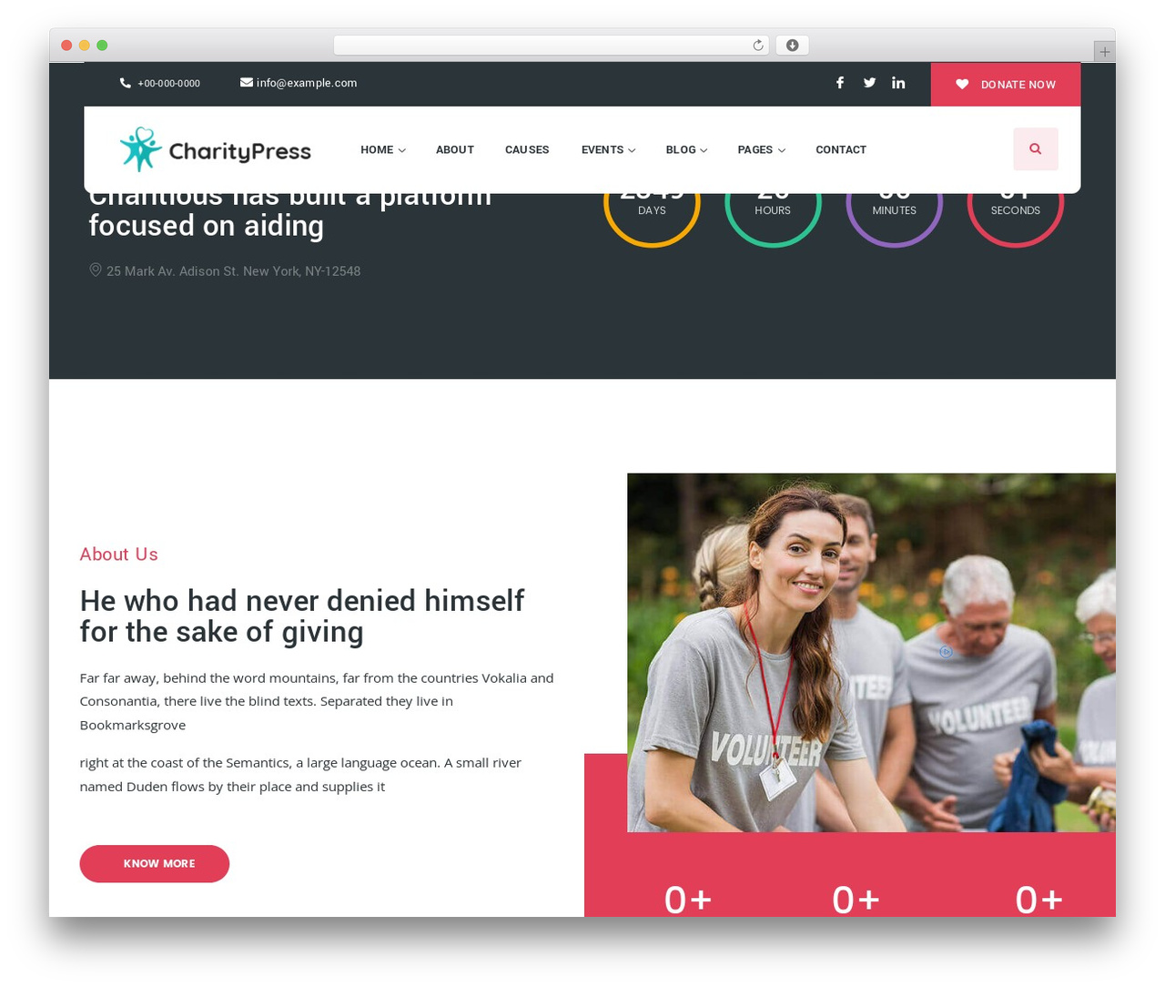 Charitious WordPress theme - wp.xpeedstudio.com/charitious