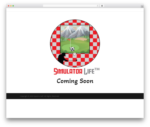 Divi WordPress theme - spectragolf.com