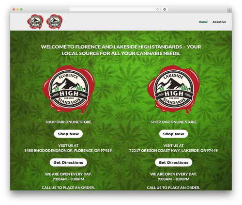 Divi WordPress website theme - marijuanaflorenceoregon.com