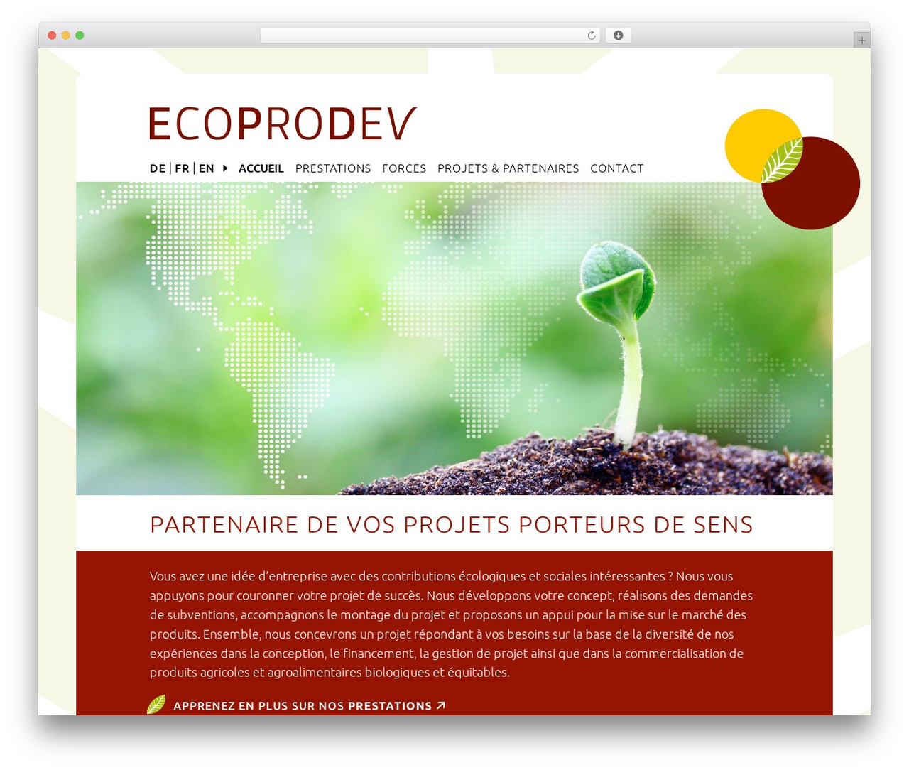 EcoProDev theme WordPress - ecoprodev.com