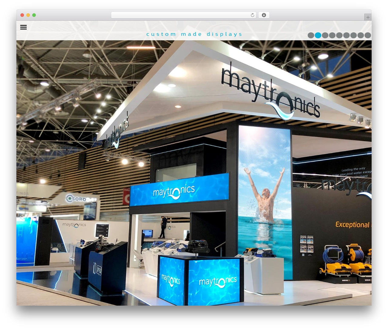 ImageIn theme WordPress - image-in-exhibitions.com