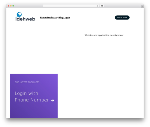 Nodeeweb WordPress theme - idehweb.com