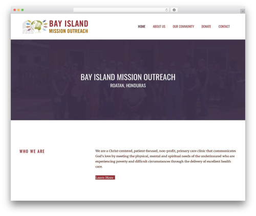 Theme WordPress Beaver Builder Theme - bayislandmission.com