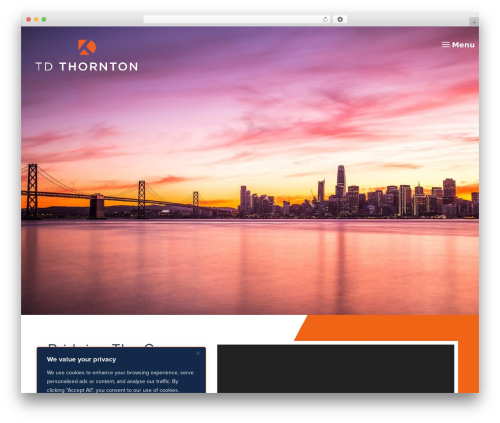 Theme WordPress Divi - tdthornton.com
