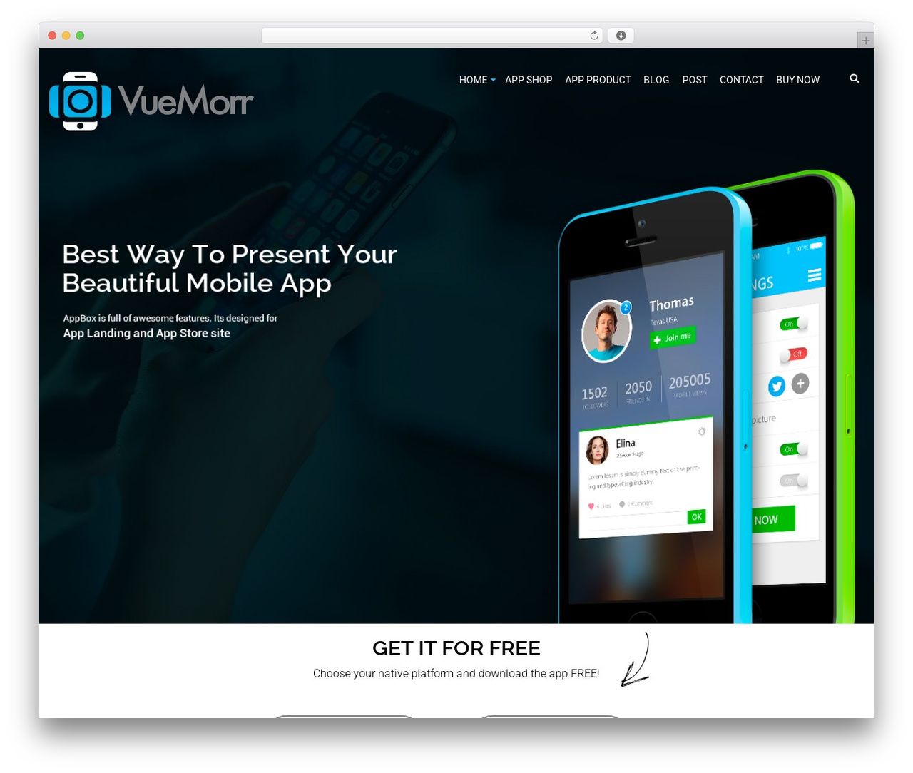 WordPress theme AppBox - vuemorr.com WordPress theme AppBox - vuemorr.com