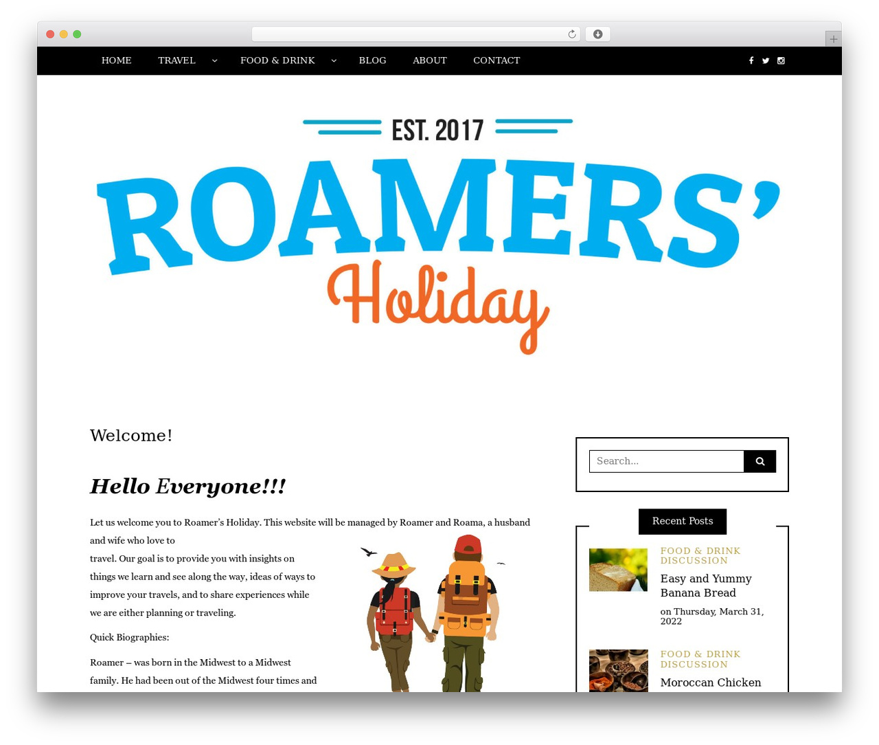 Writee free WordPress theme - roamersholiday.com Writee free WordPress theme - roamersholiday.com
