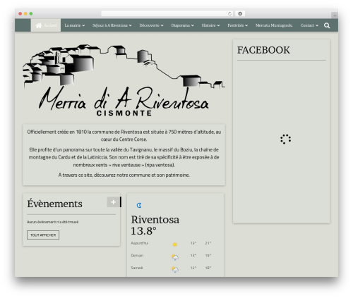 6temflex WordPress theme - ariventosa.com