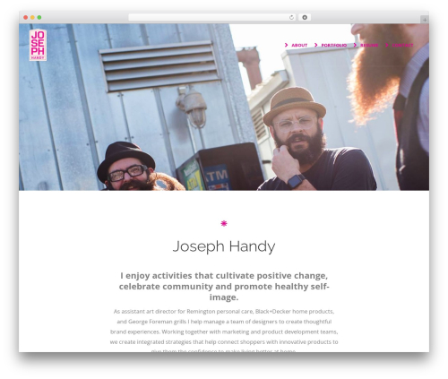 Create theme WordPress - josephhandy.com