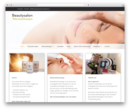 dodo_theme WordPress theme - beautysalonwarmenhuizen.nl