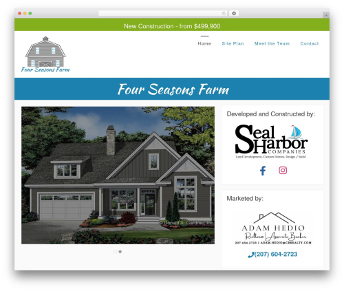 GeneratePress WordPress theme - fourseasonsfarmmaine.com