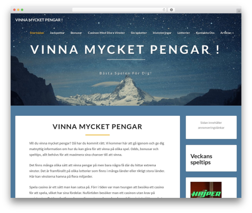 Lighthouse WordPress theme design - vinnamycketpengar.se Lighthouse WordPress theme design - vinnamycketpengar.se