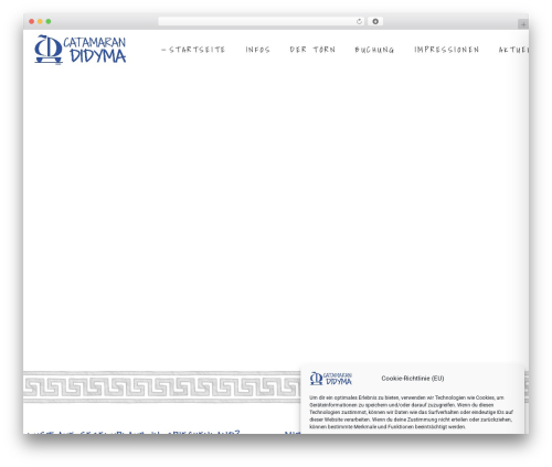 Seafarer theme WordPress - catamarandidyma.eu