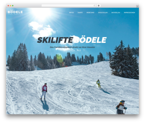 SnowMountain WordPress theme - boedele.info