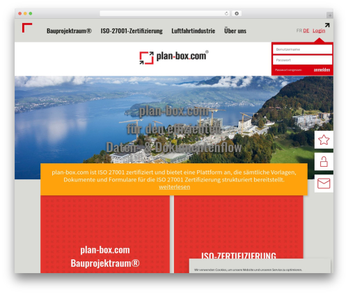 Theme WordPress Plan Box Theme - plan-box.com