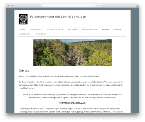 Tiny Framework WordPress theme download - fnsin.nu