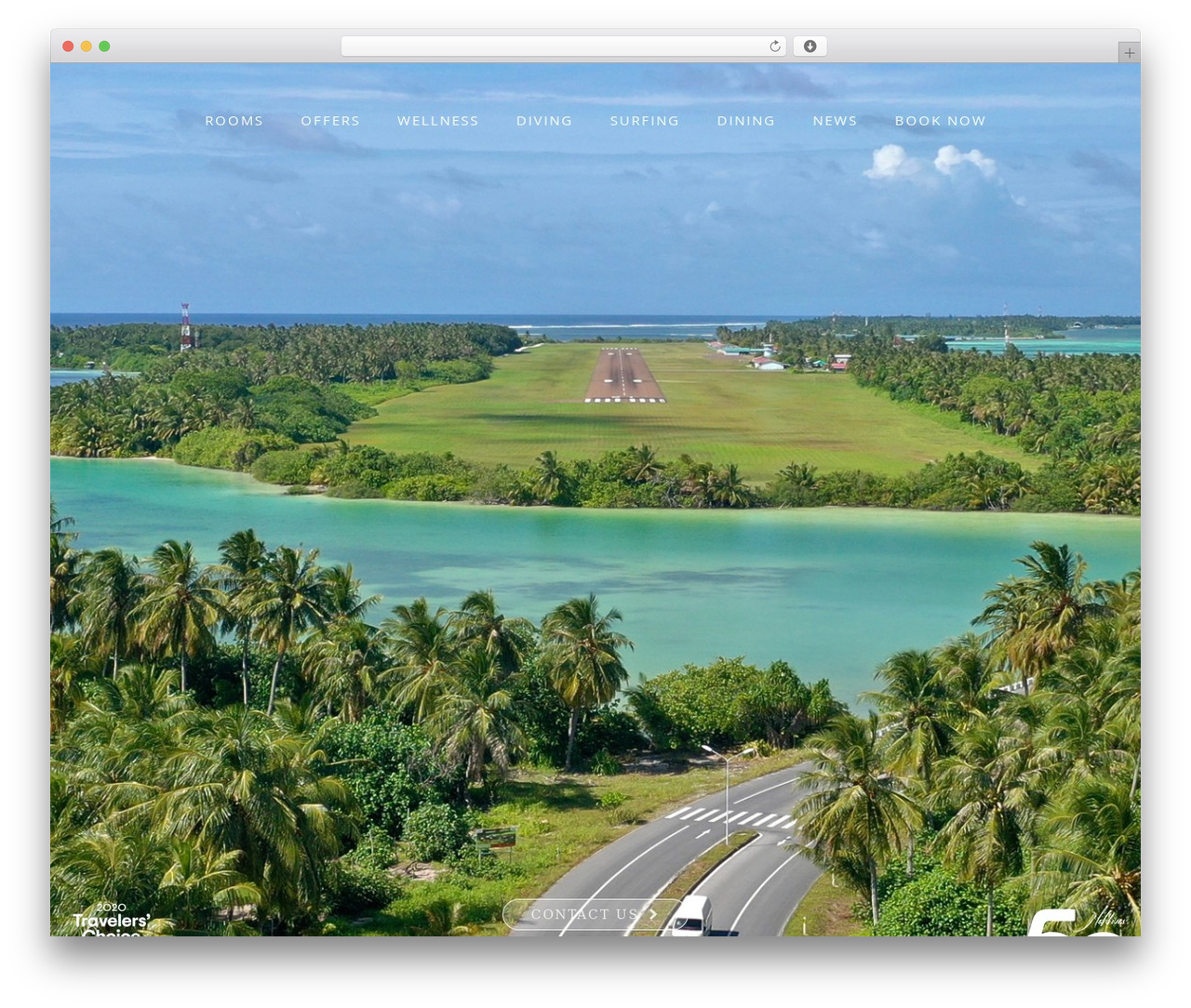 Wireframe Framework WP theme - reveriesmaldives.com