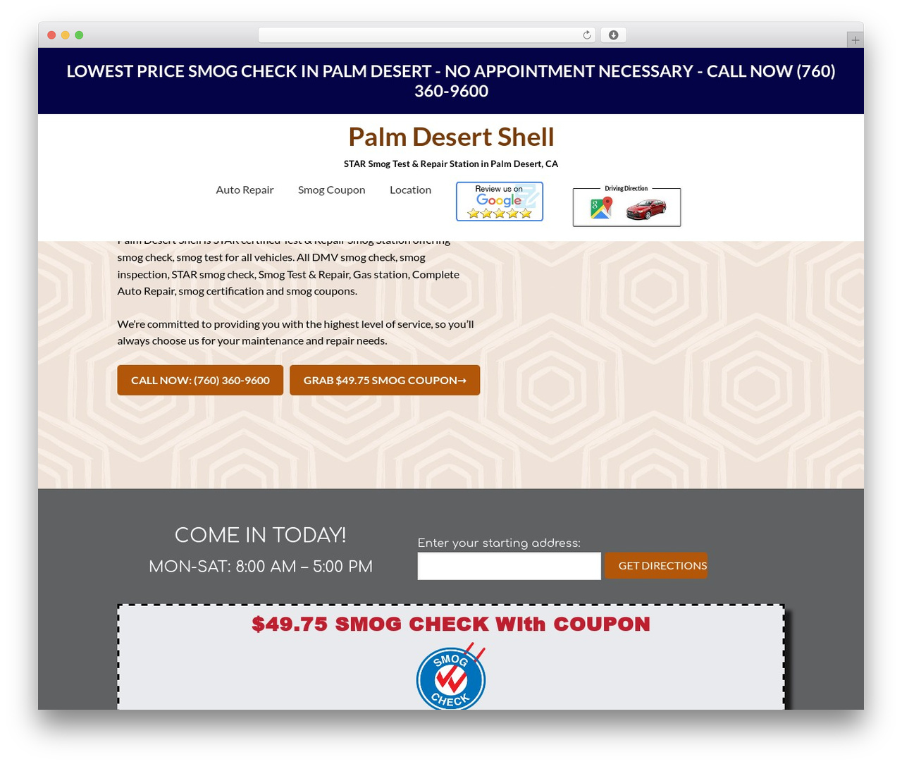 WordPress theme Hello Pro - smogcheckpalmdesert.com