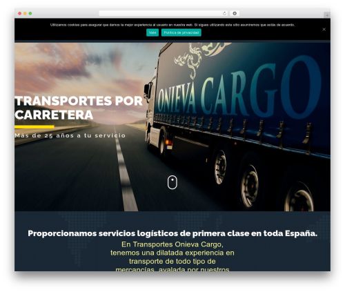 WordPress theme Rare - onievacargo.com