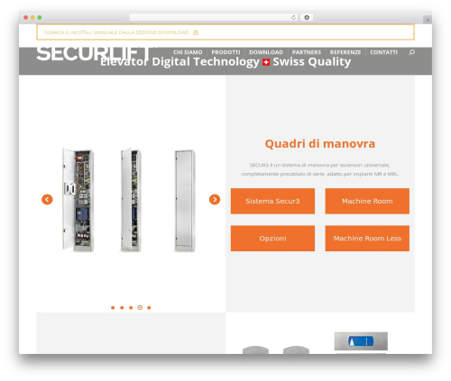 WordPress theme The7 Classic - securlift.com