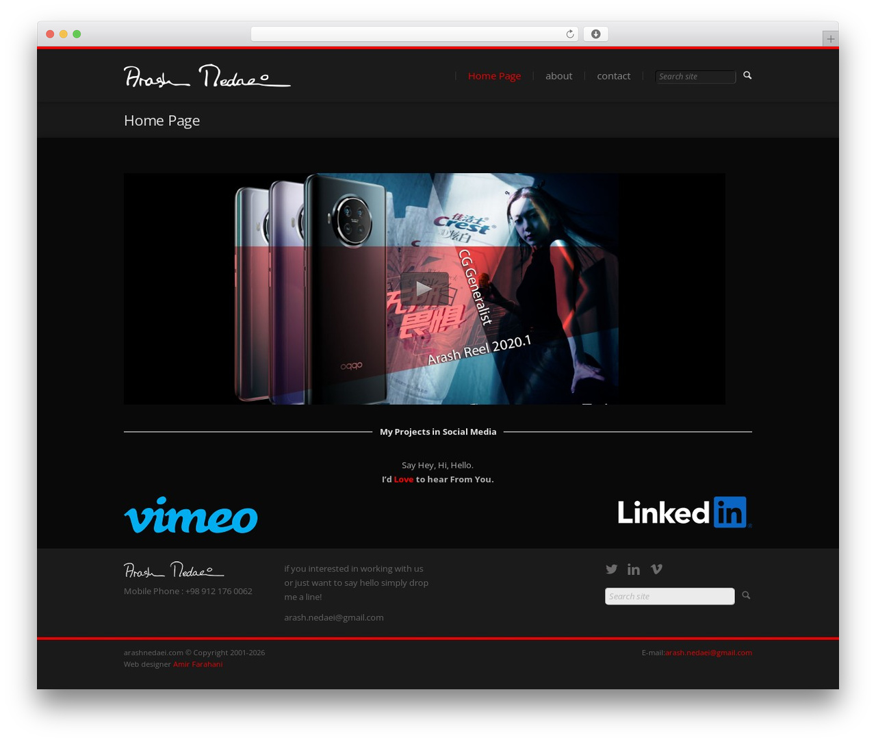 WordPress theme Time - arashnedaei.com WordPress theme Time - arashnedaei.com