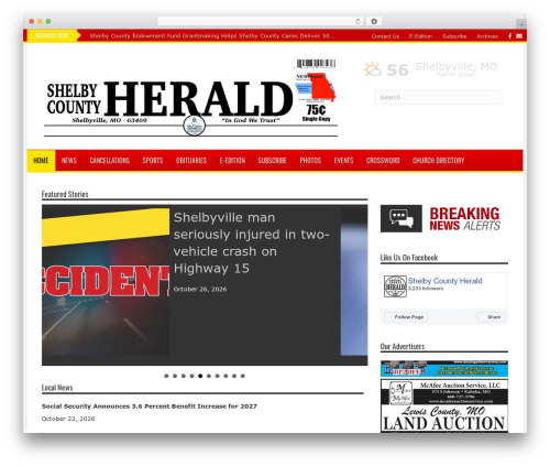 Webads rss WordPress plugin - shelbycountyherald.com