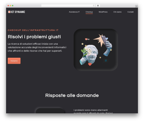 Mitech WordPress theme - ictdynamic.it