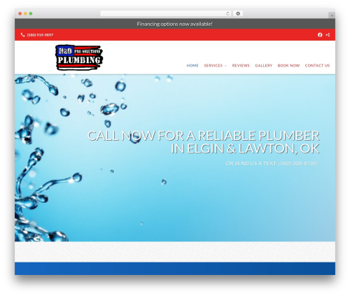 WordPress theme Beacon Theme - h2oprosolutions.com