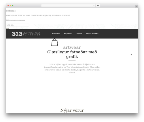 WordPress theme Bazaar - 313.is