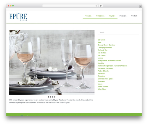 WordPress theme Creative - epureglass.com WordPress theme Creative - epureglass.com