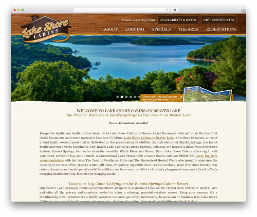 Io slideshows WordPress plugin - lakeshorecabins.net