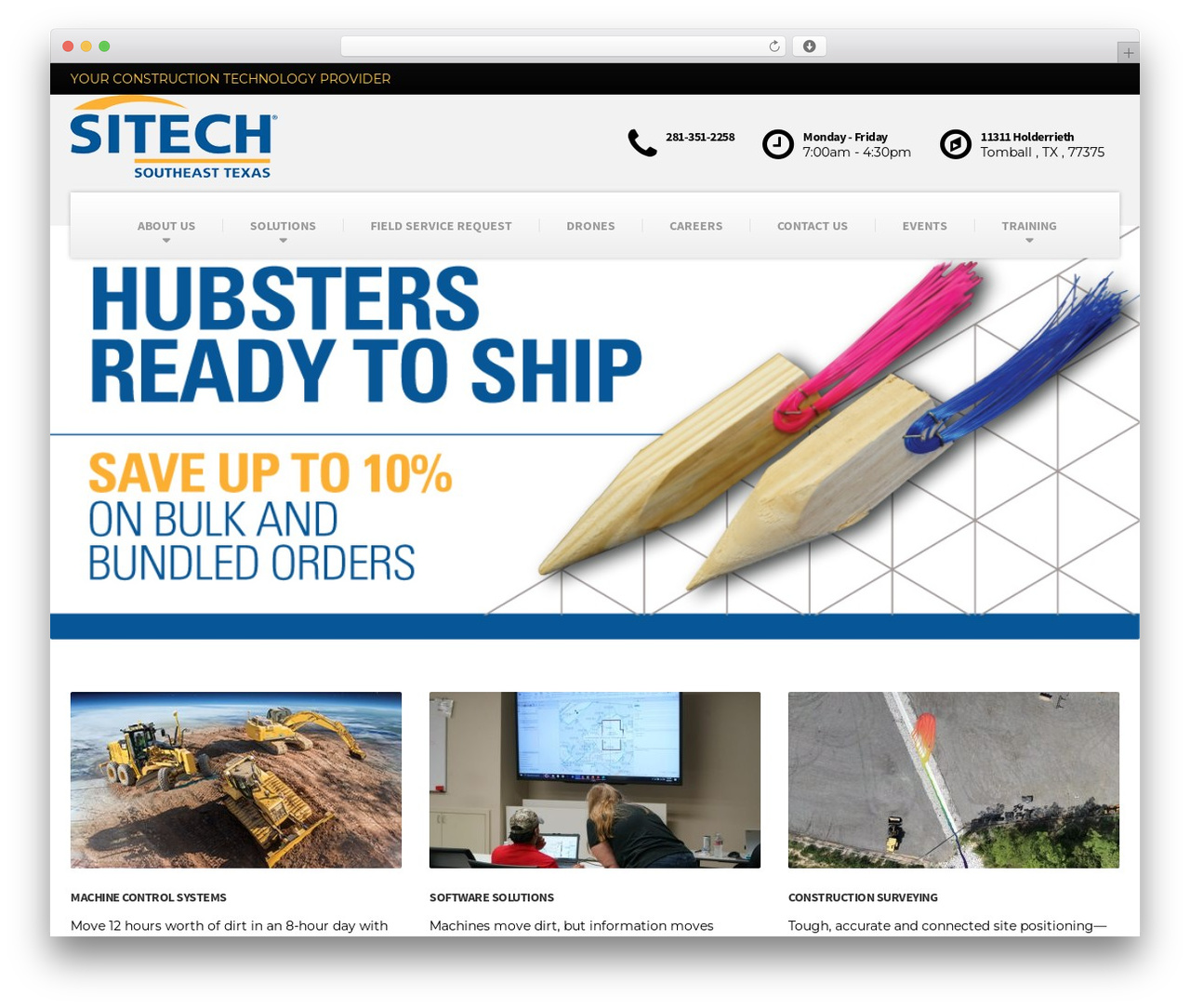 BuildPress WP Theme WordPress theme design - sitech-setx.com