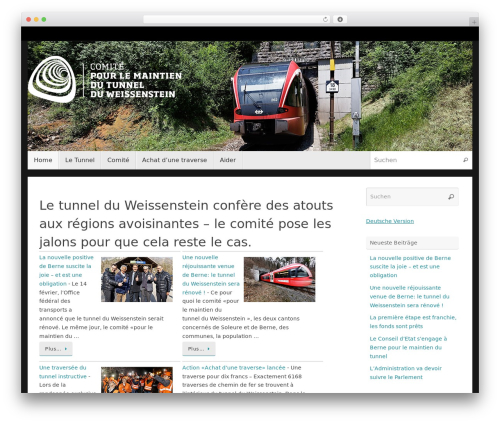 Tempera free WordPress theme - tunnel-du-weissenstein.ch