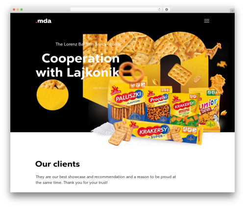 Theme WordPress MDA - mda.agency