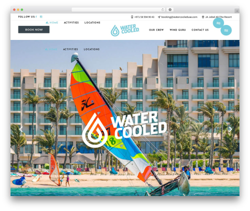 WaveRide WordPress theme - watercooleduae.com
