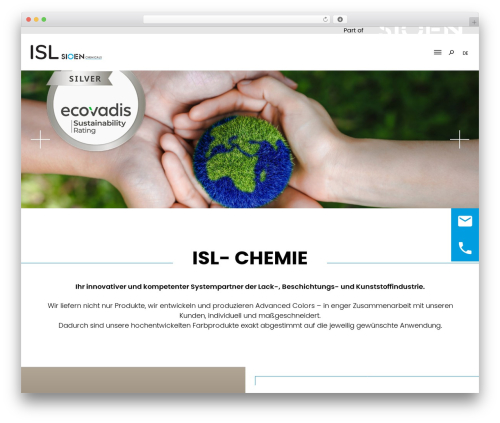 WordPress theme danubius Wordpress Theme - www.isl-chemie.de