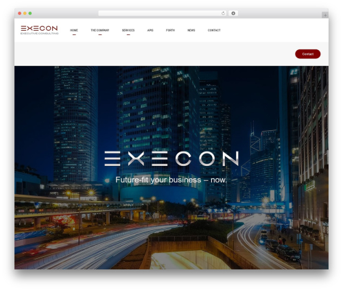 WordPress theme Deploy - execonsa.com