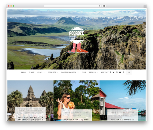 WordPress theme Fooze - podrozemaleduze.com